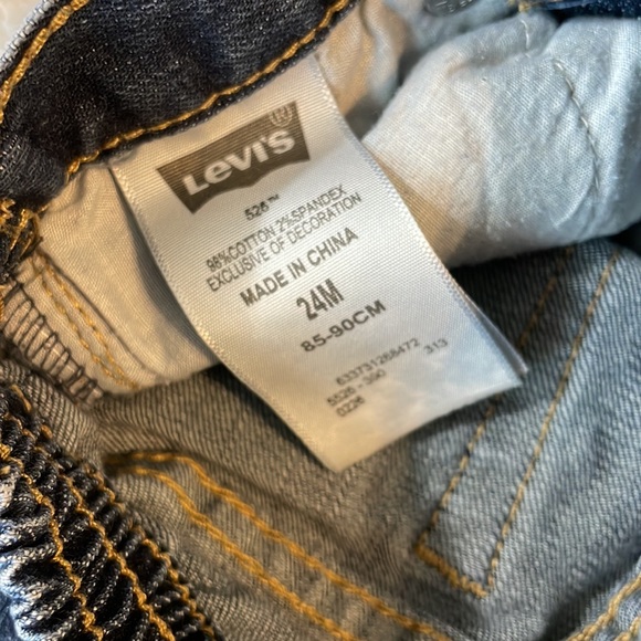 24months Toddler Baby Levi Strauss Co Jeans 526 - Picture 7 of 7